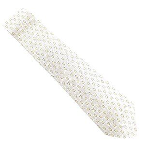 Dockers Khakis Men Necktie 100% Silk Geometric Color Gray Green Size 60x4 - NWOT